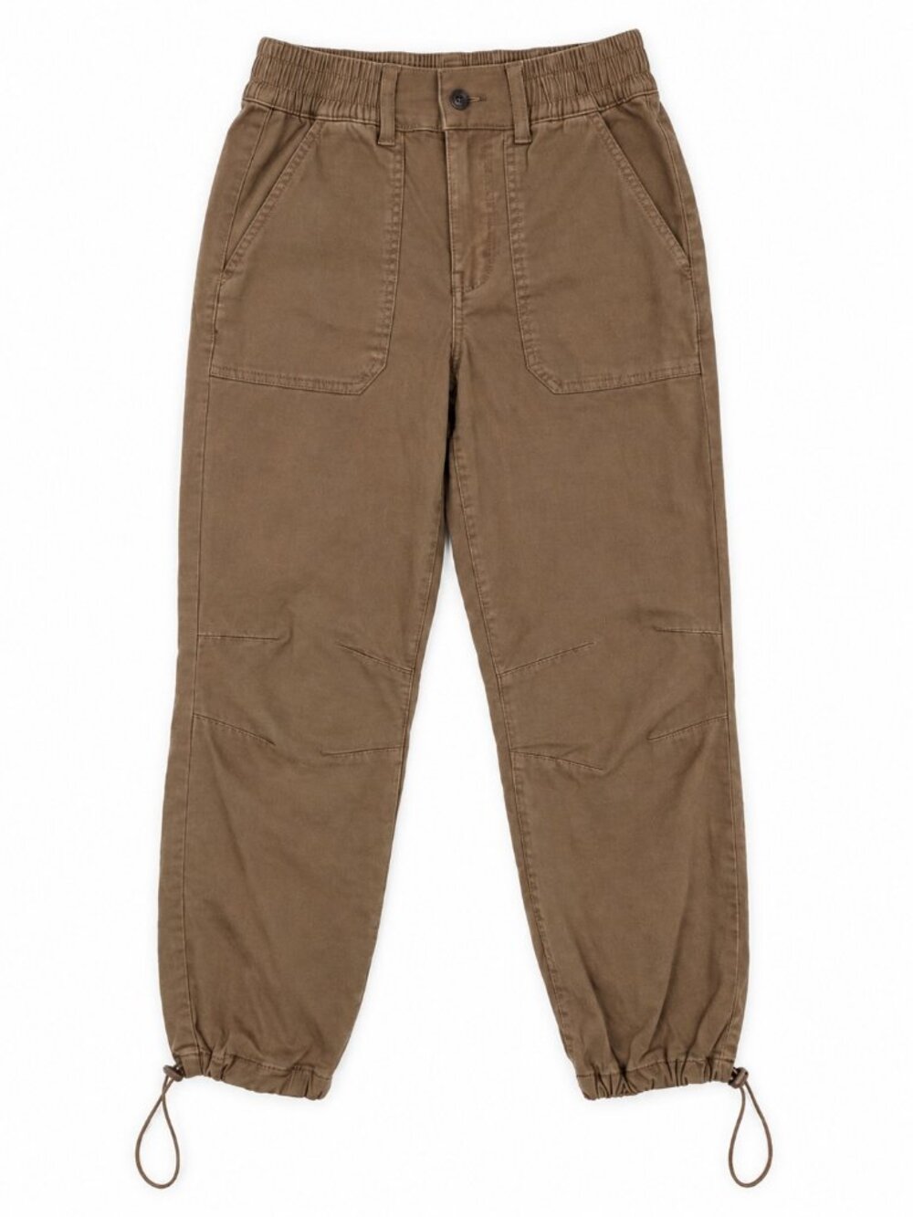 🌺Celebrity Pink Tan Ribbed Cargo Pants🌺 - Picture 1 of 3